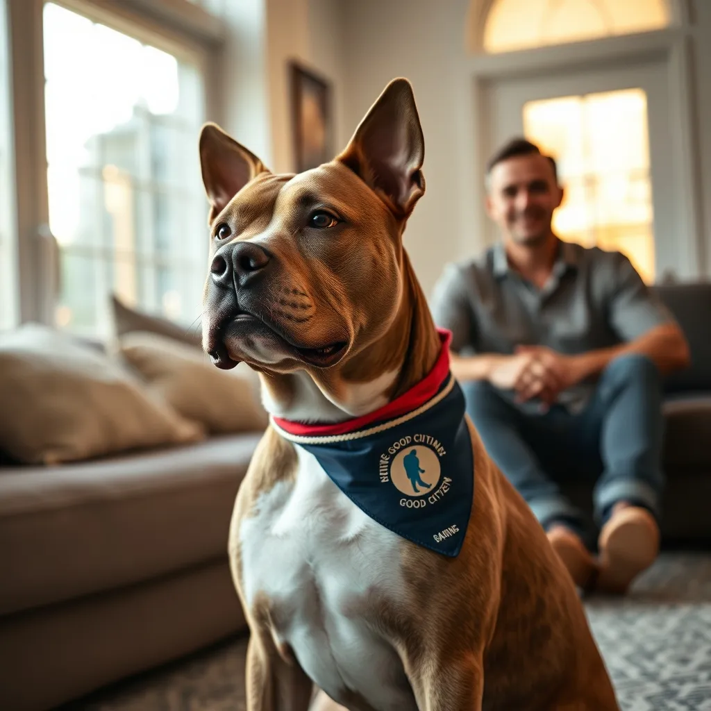 Breed-specific restrictions unfairly penalize well-trained dogs like this certified Canine Good Citizen