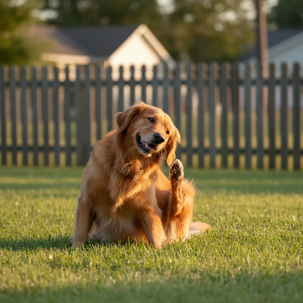 Persistent scratching can signal allergies or ear infections rather than simple itchiness from fleas