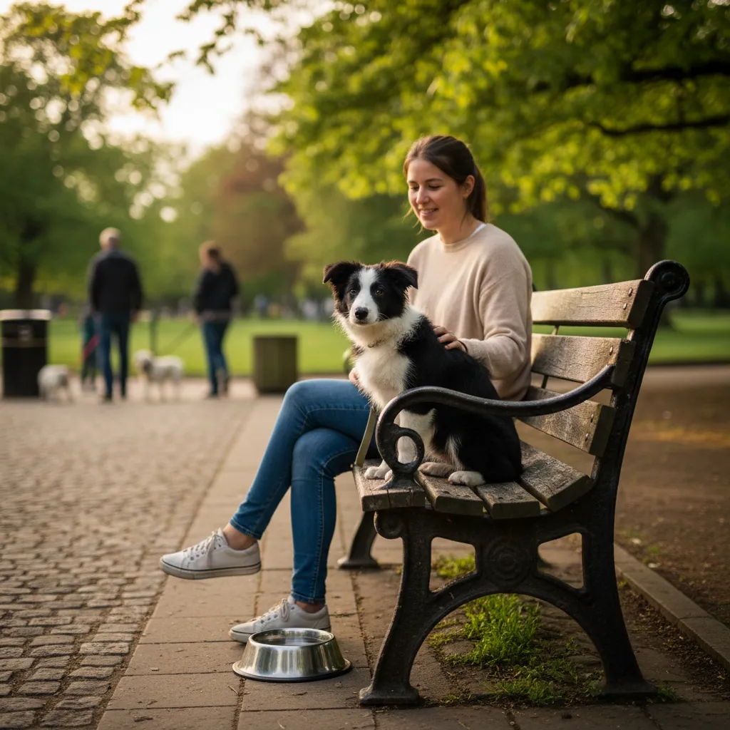 Real-world outings to cafés and parks help proof your puppy's training against everyday distractions