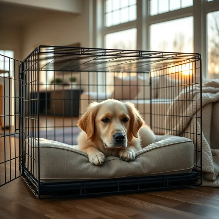 Faut-il utiliser la cage pour un chien adulte ou âgé ?