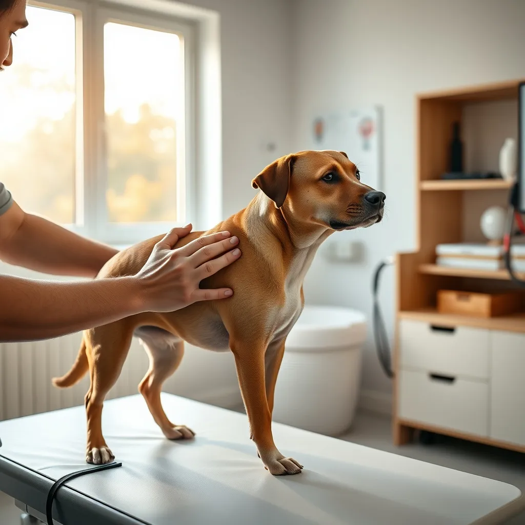 A simple rib check helps you monitor whether your dog is at a healthy weight