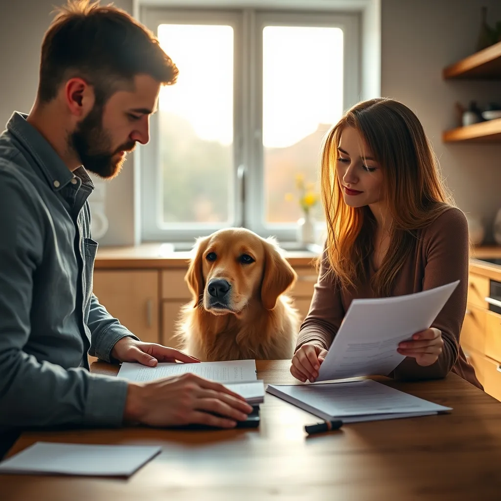 Reviewing insurance documents ensures proper coverage before accepting new canine clients