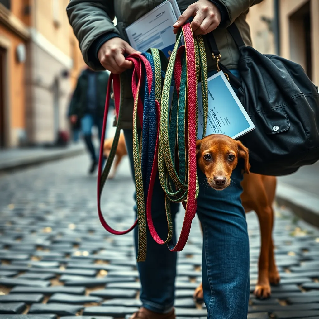 Proper documentation and insurance paperwork are essential tools for any professional dog walker